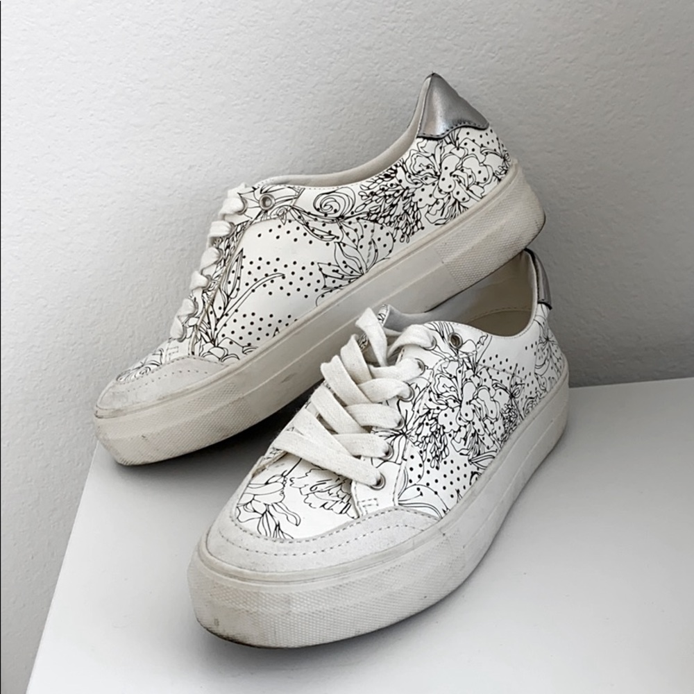 Dolce Vita white sneakers